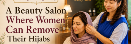 A Beauty Salon Where Women Can Remove Their Hijabs — Connections with Arab Women That Began Through Beauty —